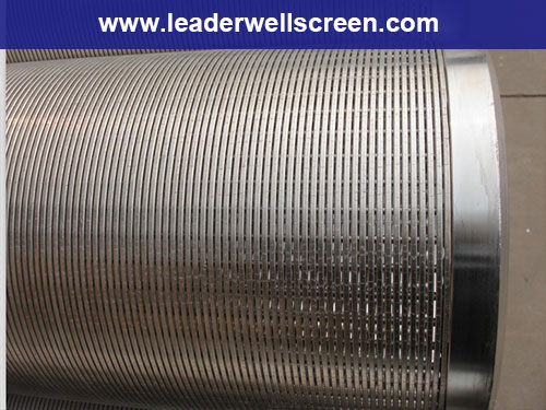 Hot sale sand control slotted filter stainless water well screen
