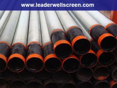 Compressive strength two layers perforated pipe base screen
