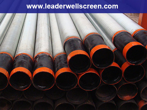Compressive strength two layers perforated pipe base screen for drinking water