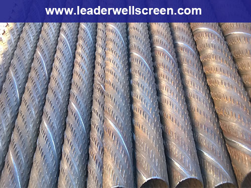 bridge slotted screen pipe for drilling driking water well