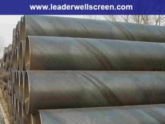 Sprial steel pipe used for oil field