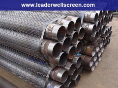 Bridge hole water well drill pipe