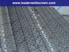 high density Stainless steel perforated pipe