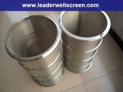 Filter Cylinder Type johnson stainless steel strainer screen