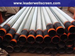 Stainless steel pipe based well screen