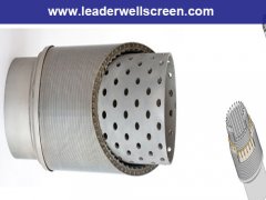 pre-packed well screen/double layer strainer for drinking wa