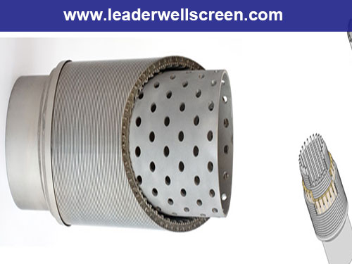 pre-packed well screen/double layer strainer for drinking water