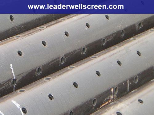 high density perforated pipe manufacture