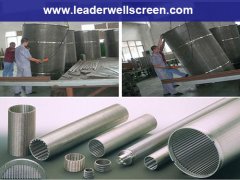 stainless steel wedge wire screen