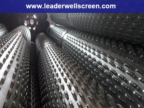 Carbon steel Bridge sand control Slot Screens from factory