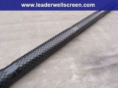 Q235 galvanized bridge slotted water well screen