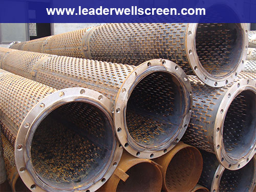 Bridge slot hole perforation screen feo well drilling