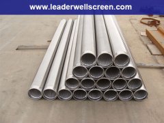 high quality Stainless steel wedge wire water well screen