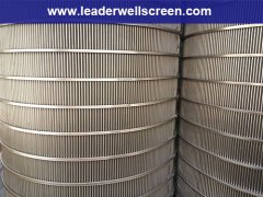 stainless steel wedge wire cylindrical screen