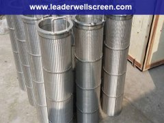 Well drilling johnson v wire screen strainer pipe