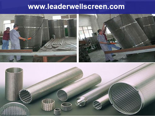 stainless steel water well pipe screen(factory)