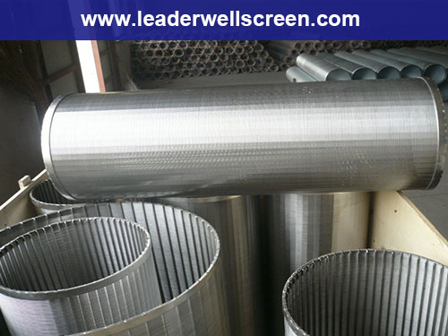 johnson v wedge wire stainless steel water well pipe screen