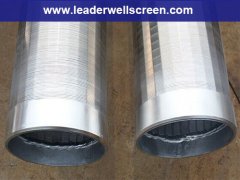 chinese manufacture stainless steel v wire water casing scre