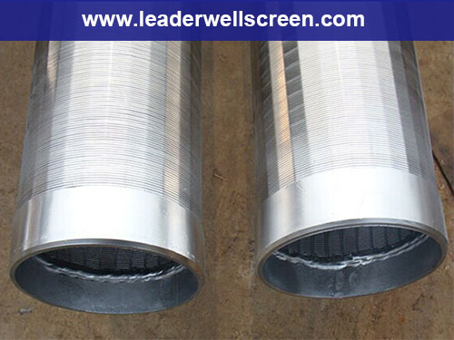 chinese manufacture stainless steel v wire water casing screen
