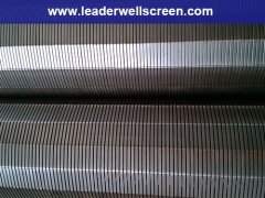 V wire wrap screen/wedge wire screen