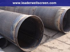 Low Carbon Steel Galvanized Bridge Slotted Water Well Screen