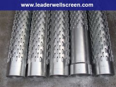 Well screen for drilling pipe/bridge slotted pipe