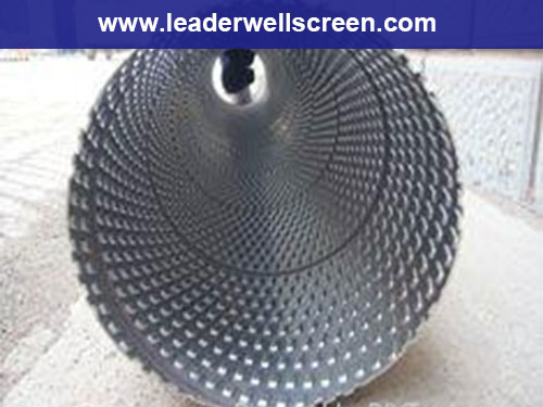 strength enhanced spiral welded stainless steel perforated steel pipe