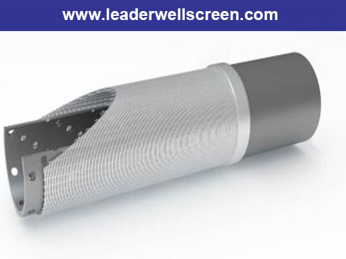 100 micron continuous slotted wire mesh screen pre-pack wire wrap screen pipe