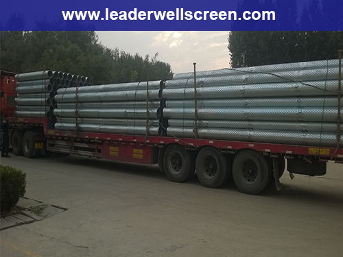 China stainless steel pipe/spiral bridge slot screen for well drilling