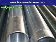 high quality Wedge Wire Screen Pipe for Water Well Filtratio