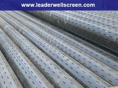 ss 316L straight slotted liner pipe