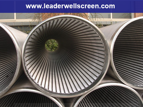 316L wedge wire water strainer pipe