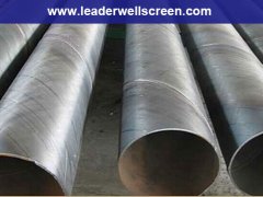Steel spiral-casing pipe used for well casing