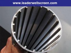 V Shape Wire Water Well Screen Filter Pipe