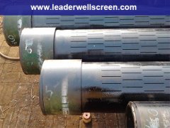 steel slotted liner screen pipe