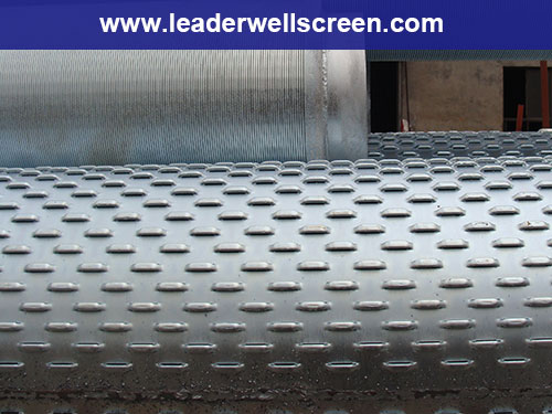 galvanised Bridge Slot screen mesh