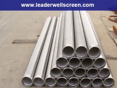 Stainless steel Slot 0.2mm Wedge Wire Johnson Well Screen