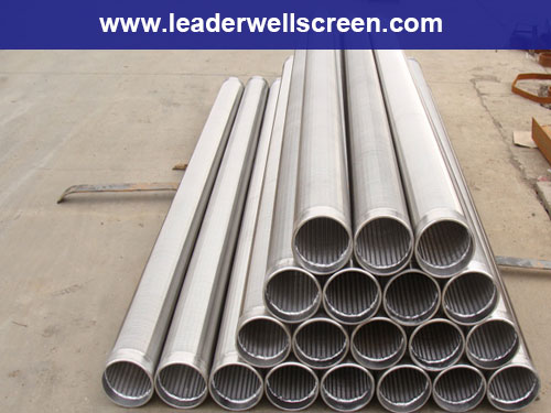 Stainless steel Slot 0.2mm Wedge Wire Johnson Well Screen