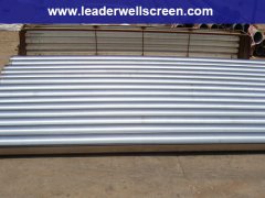 Low carbon steel irrigation water well screen filter slot pi