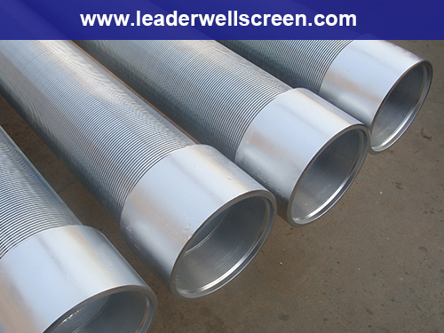 China stainless steel welded Johnson well screen