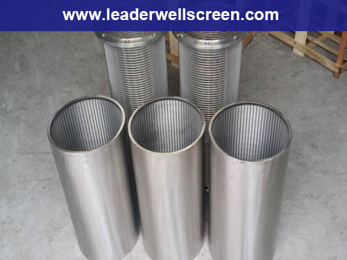 V shape wedge wire water well pipe screen filter