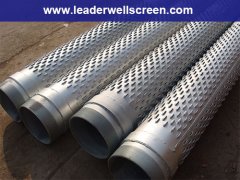 spiral welded perforated gas-liquid filter screen