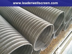 Stainless Steel Wedge wire screen for water treatment