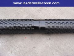 Low Carbon Galvanized Steel water well screen pipes, wire wo