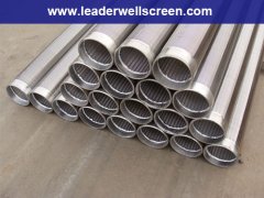 Wedge Wire Screen, Stainless Steel Water Drilling Pipe