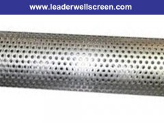 China factory sand control water well perforated pipe