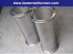 stainless steel johnson v wire water well screen