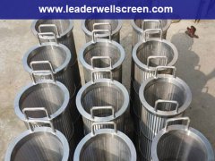 filtration equipment wedge wire screen
