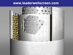 johnson type gravel pack screen pipe used for deep wells