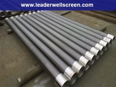 Johnson wedge wire screen pipe for water well drilling